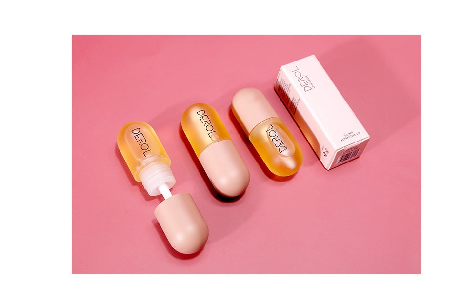 Day Night Instant Volume Lip Plumper Oil Clear Lasting Nourishing Repairing Reduce Lip Fine Line Care Lip Beauty Cosmetic - Lootquake