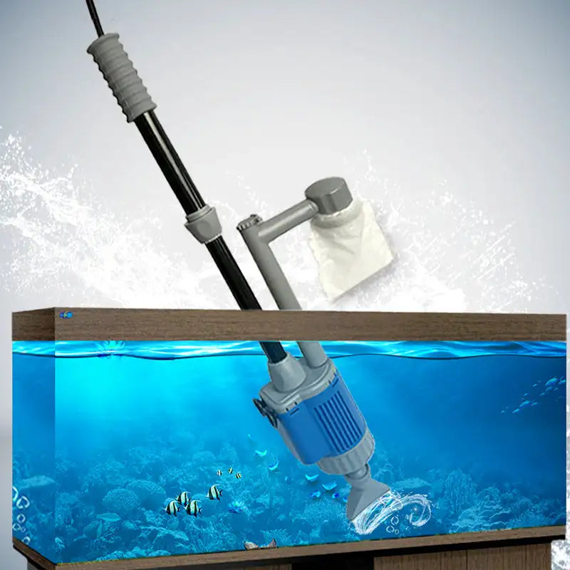 Fish Tank Gravel Cleaner - Aquarium Sand Electric Vacuum - Lootquake