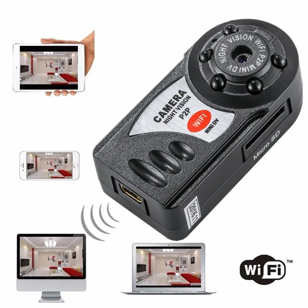 Mini WiFi Camera Wireless Securiy Video Camera With Infrared Night Vision Wireless DVR - Lootquake