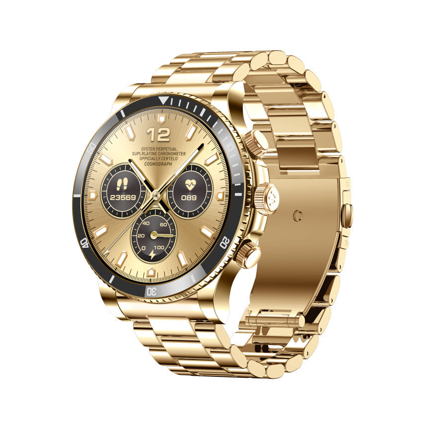 Bluetooth Sport Watch: HR, BP, Step Count