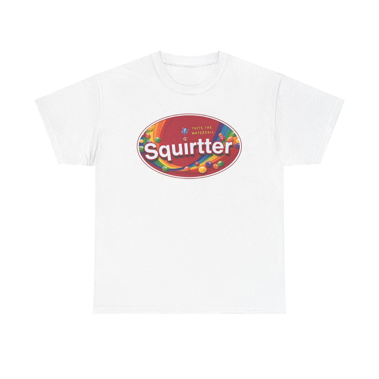 Camiseta divertida de Skittles Squirtter: divertida camiseta con meme de caramelos