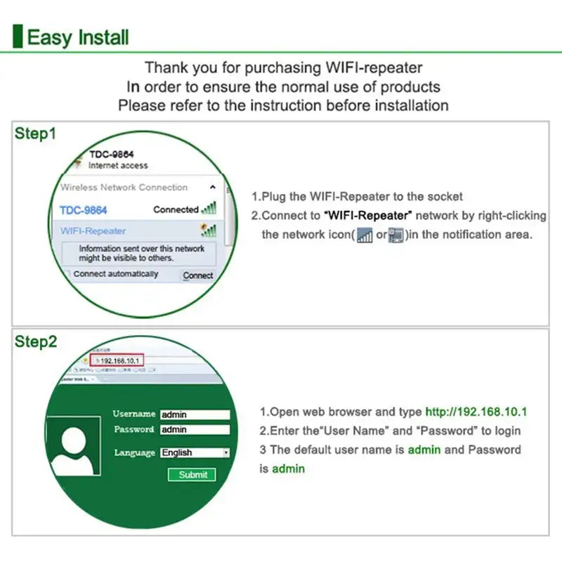 Wifi Repeater Wifi Signal Amplifier - Lootquake