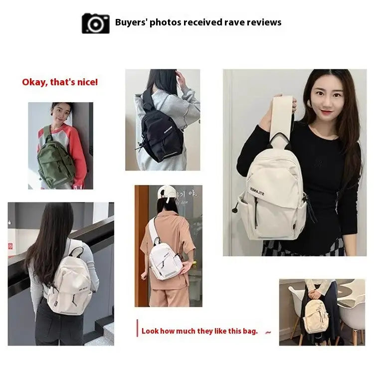 Crossbody Bag Small Shoulder Bag Men's Chest Bag - Lootquake