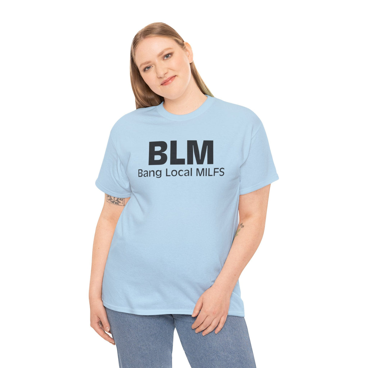 Camiseta divertida de BLM Bang Local MILFS