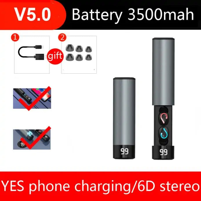 Bluetooth 5.0 Headphones - Lootquake