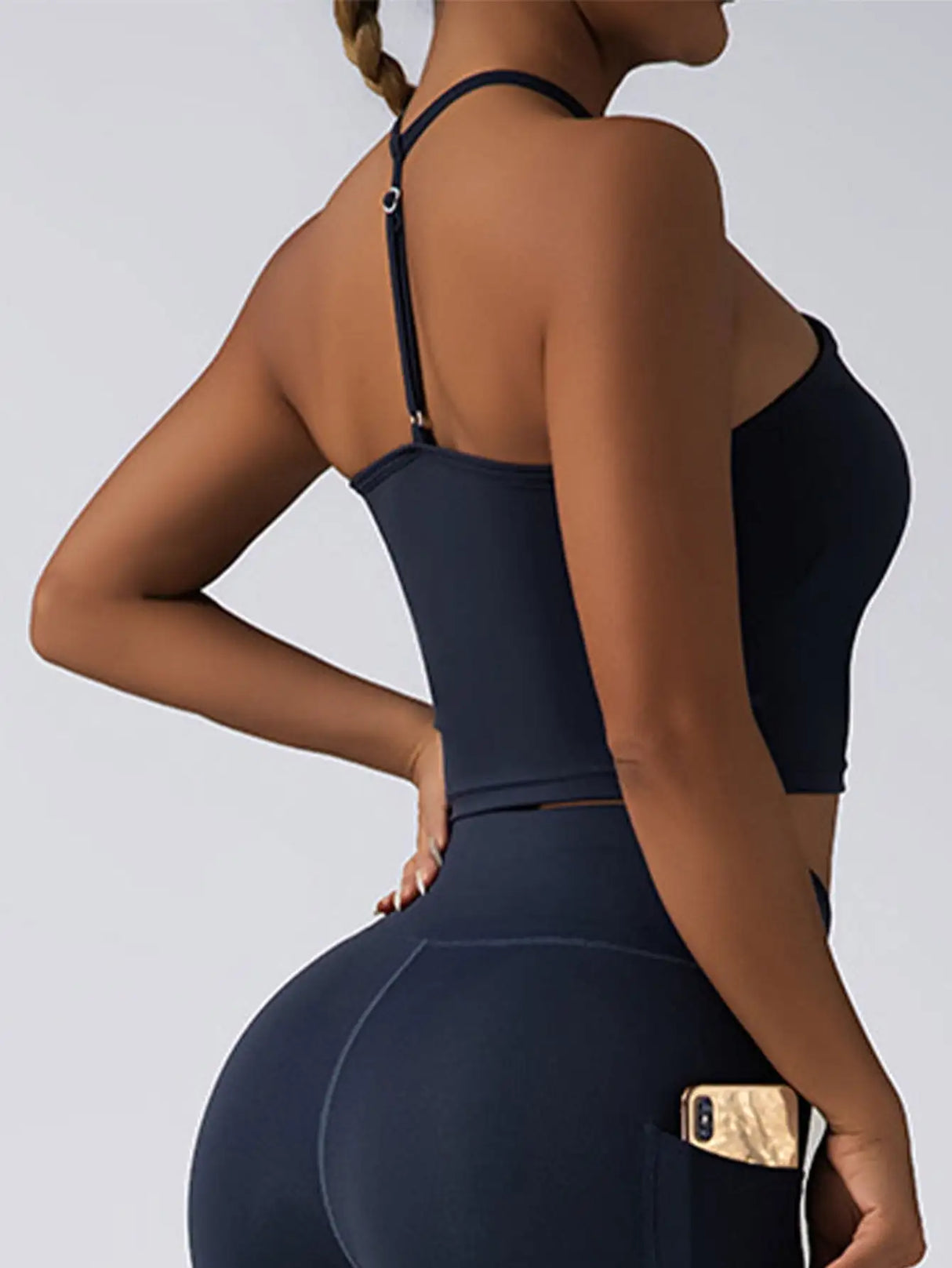 Crop Top With Built In Pads Sports Bras For Women - Lootquake