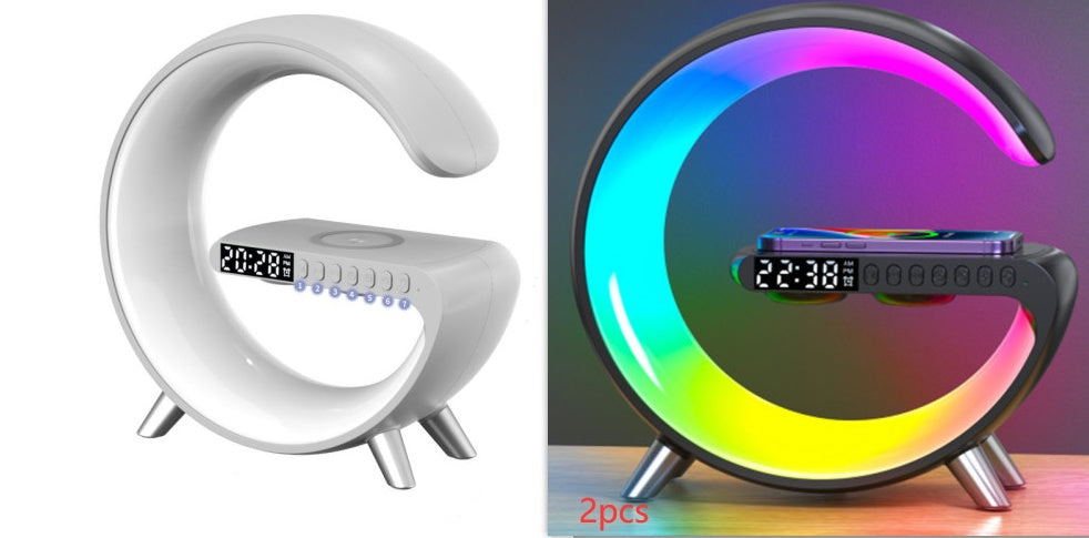 G Shaped LED Lamp with Bluetooth Speaker