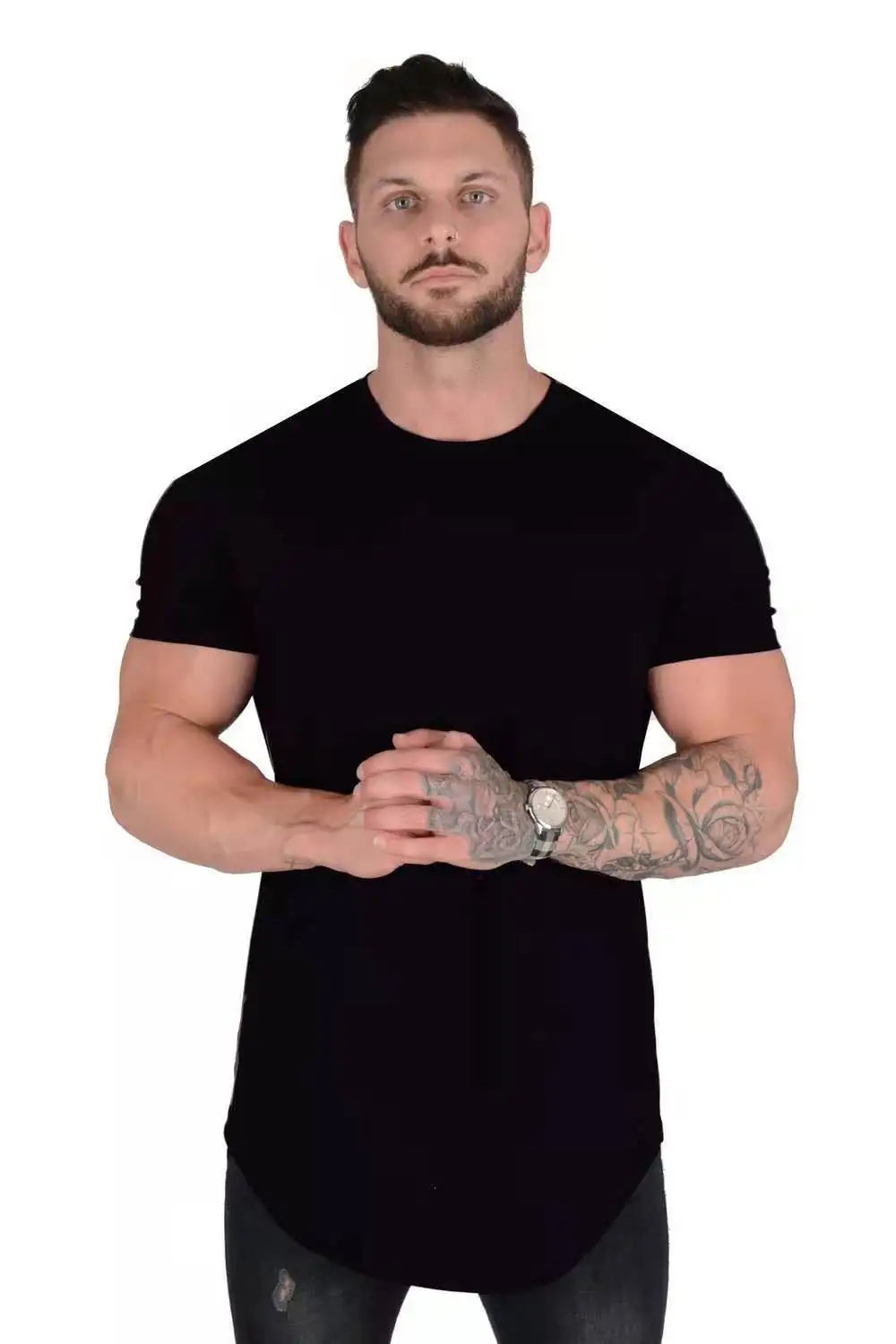Men's Casual Short-sleeved Sports Fitness T-shirt - Lootquake