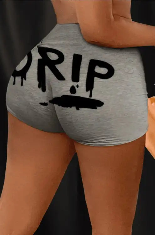 Women's Letter Printed Casual Versatile Shorts - Lootquake