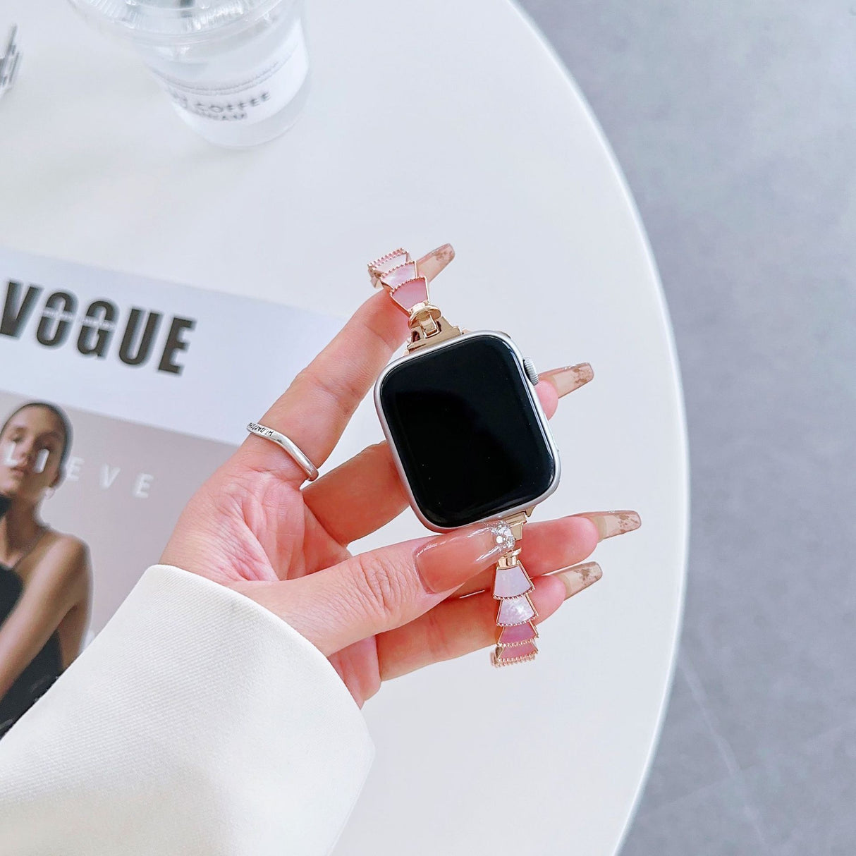 Gradient Shell Bracelet Strap For Women