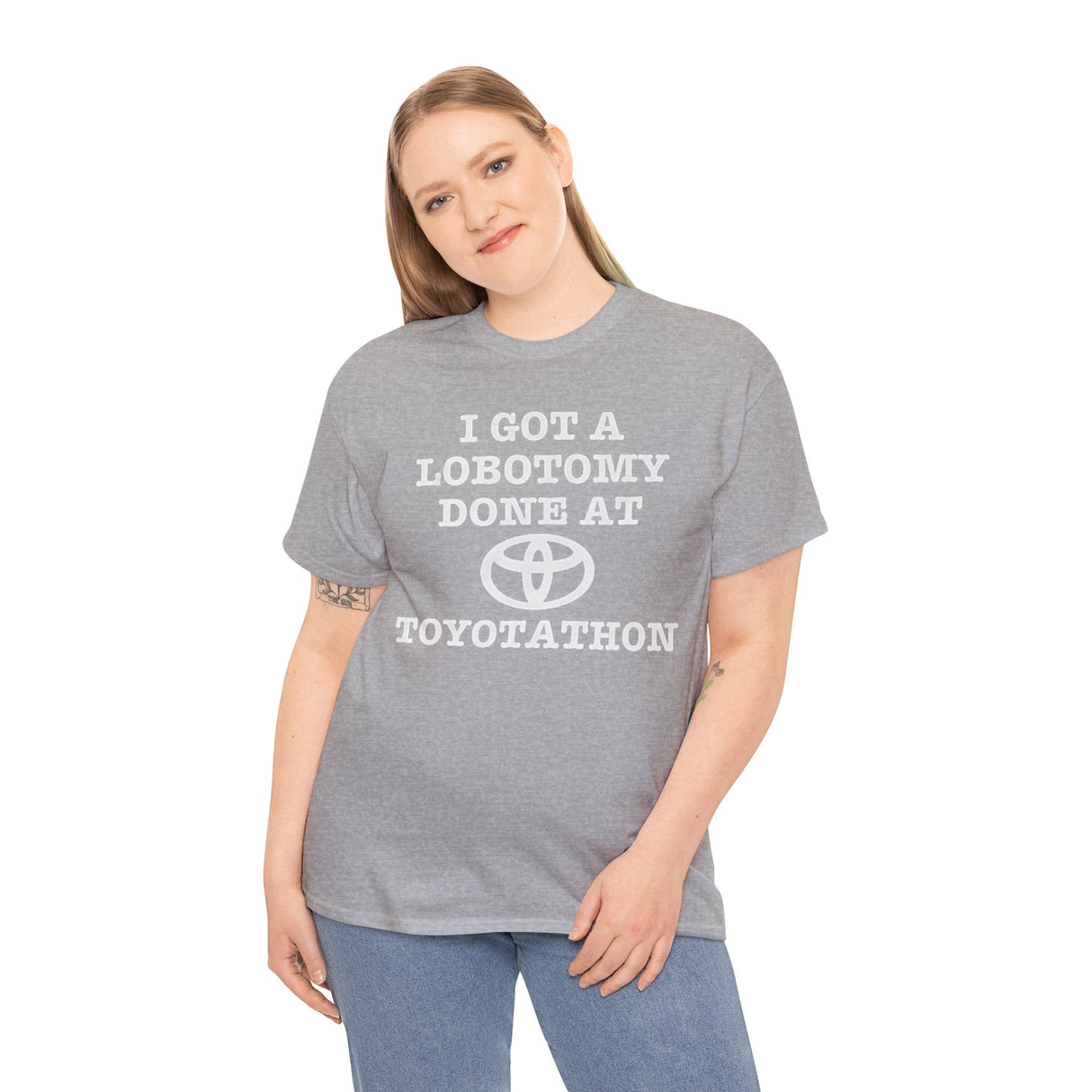 I Got a Lobotomy Done at Toyotathon Funny Meme T-Shirt – Hilarious Car Event Parody Tee