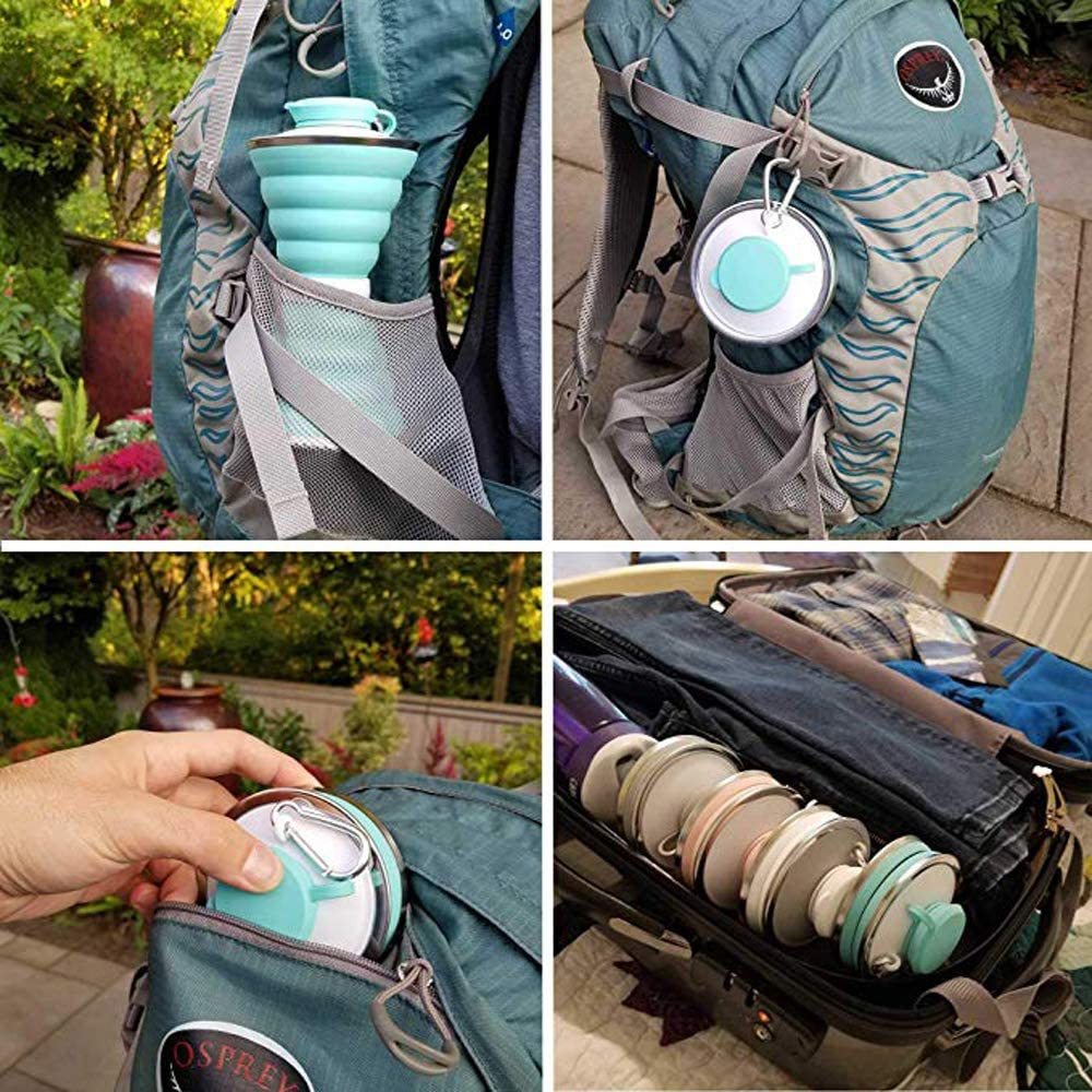 500ML Foldable Silicone Water Bottle: Ultimate Travel Companion!