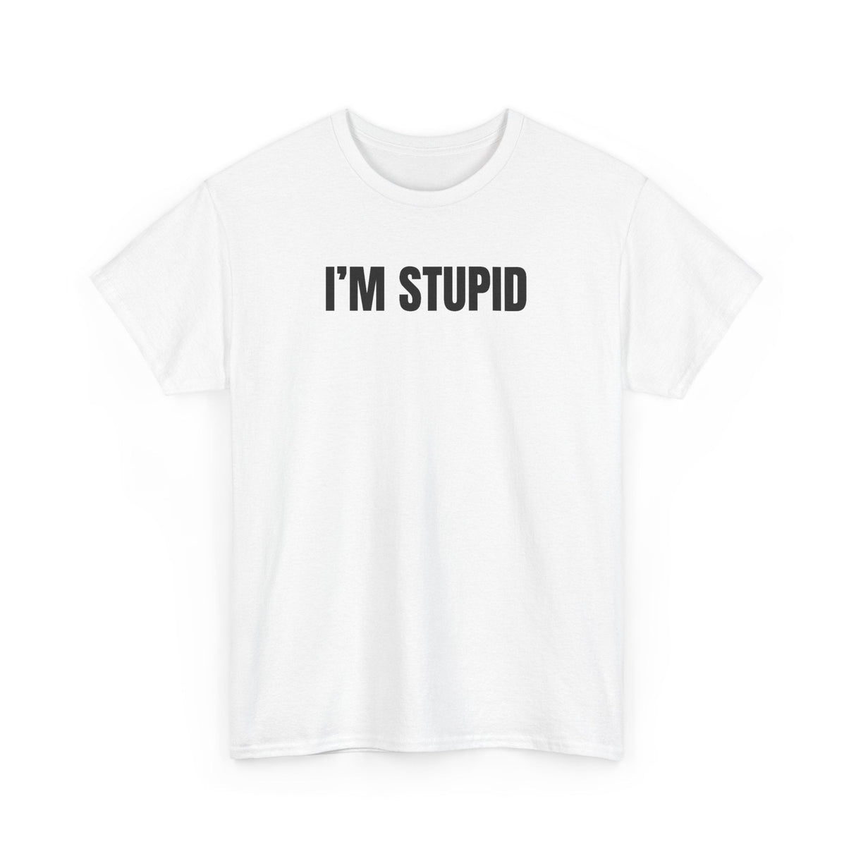 I’m Stupid Funny Couple Shirt – Hilarious Matching His & Hers Graphic Tee