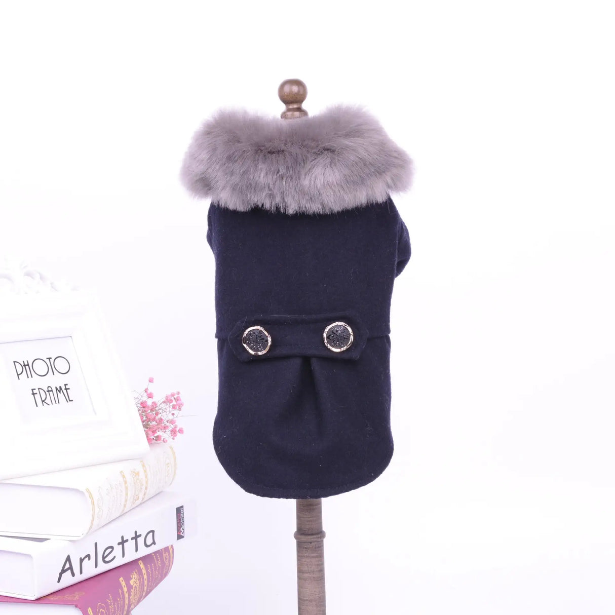 Pet Products Bipedal Solid Color Dog Autumn Winter Coat - Lootquake