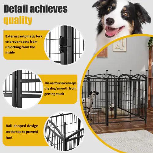 32-Inch Heavy-Duty Pet Playpen