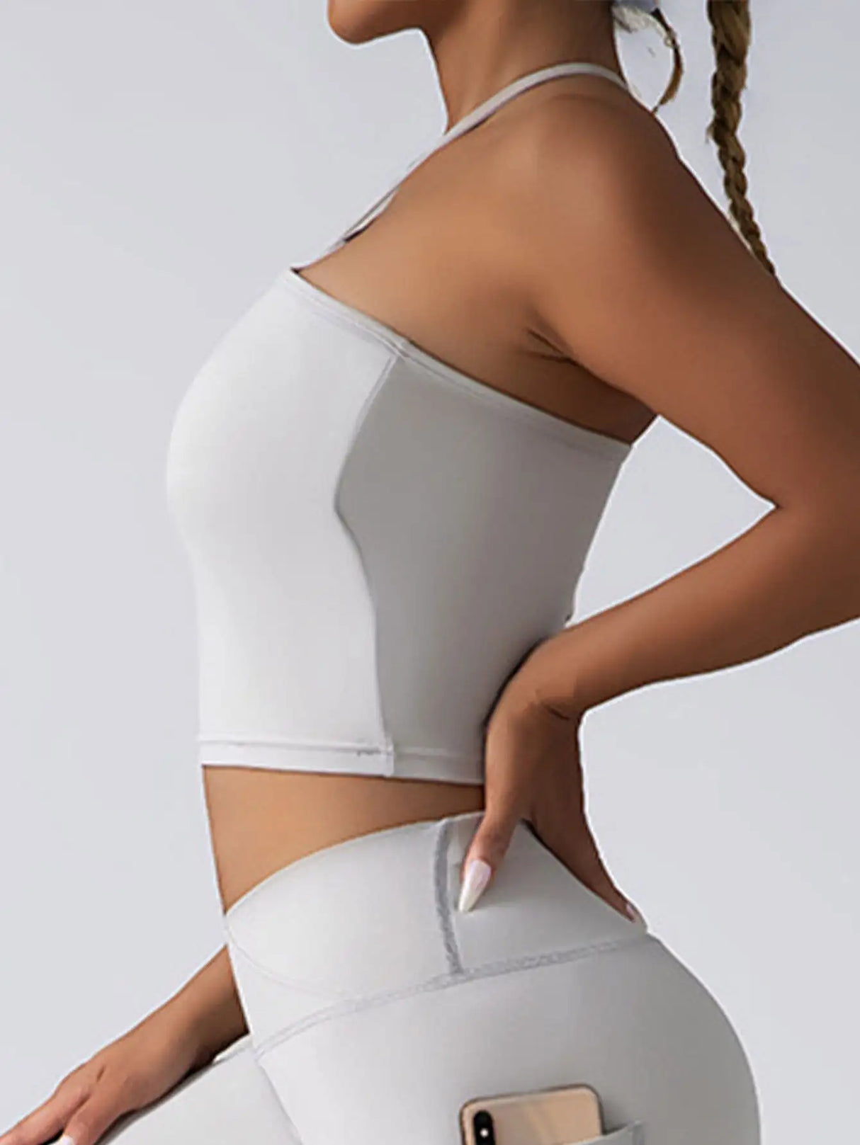 2 Pieces Sports Bra Athletic Running Sports Bra - Lootquake