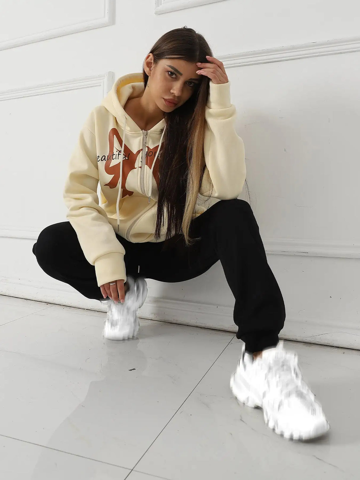 Women's Long Sleeved Sweatshirt - Lootquake