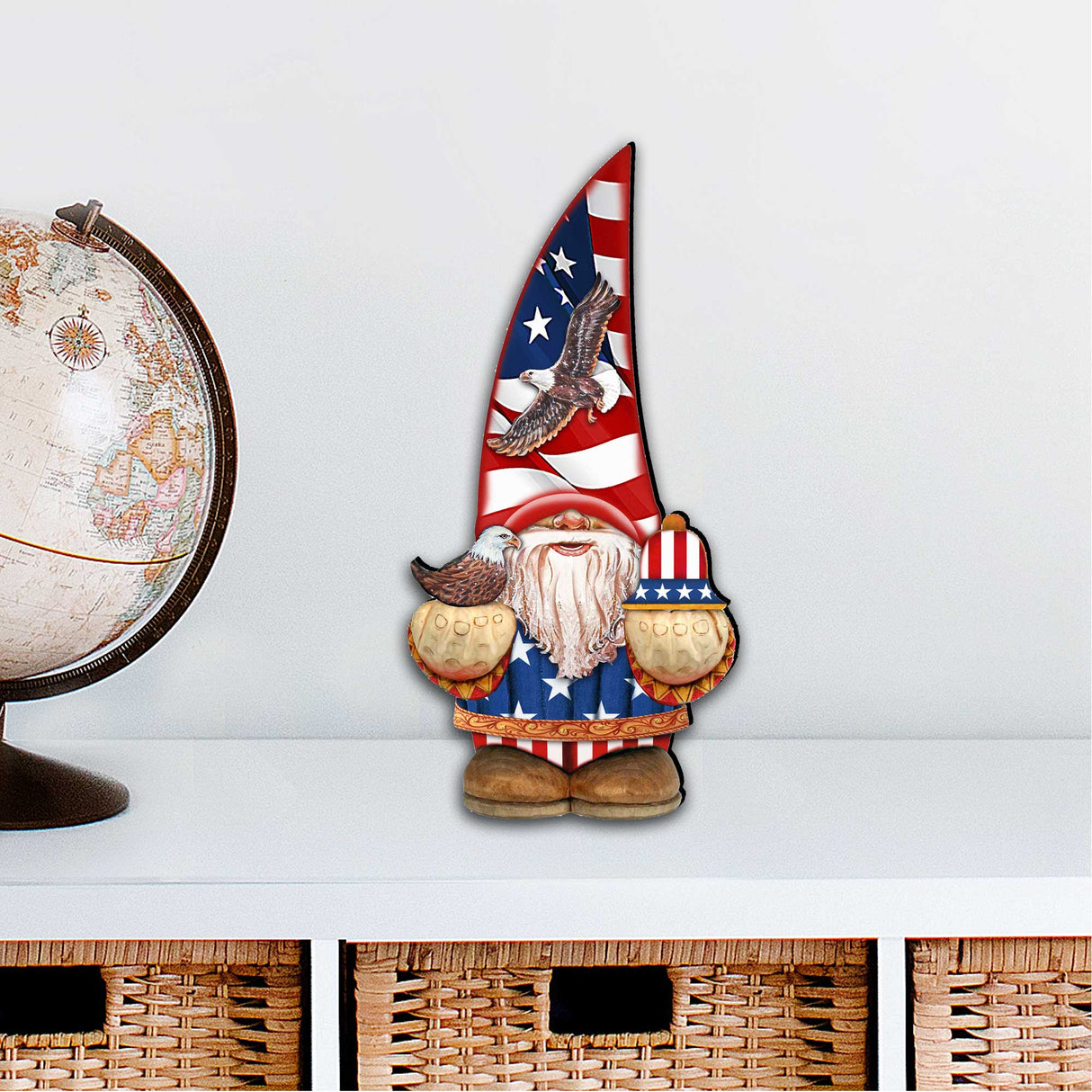Decoración navideña americana de gnomos para puertas de G. DeBrekht - Decoración navideña americana - 8611015H