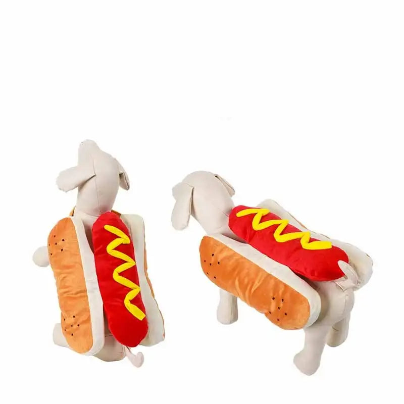 Funny Halloween Costumes For Dogs Puppy Pet Clothing Hot Dog Design Dog Clothes Pet Apparel Dressing Up Cat Party Costume Suit - Lootquake