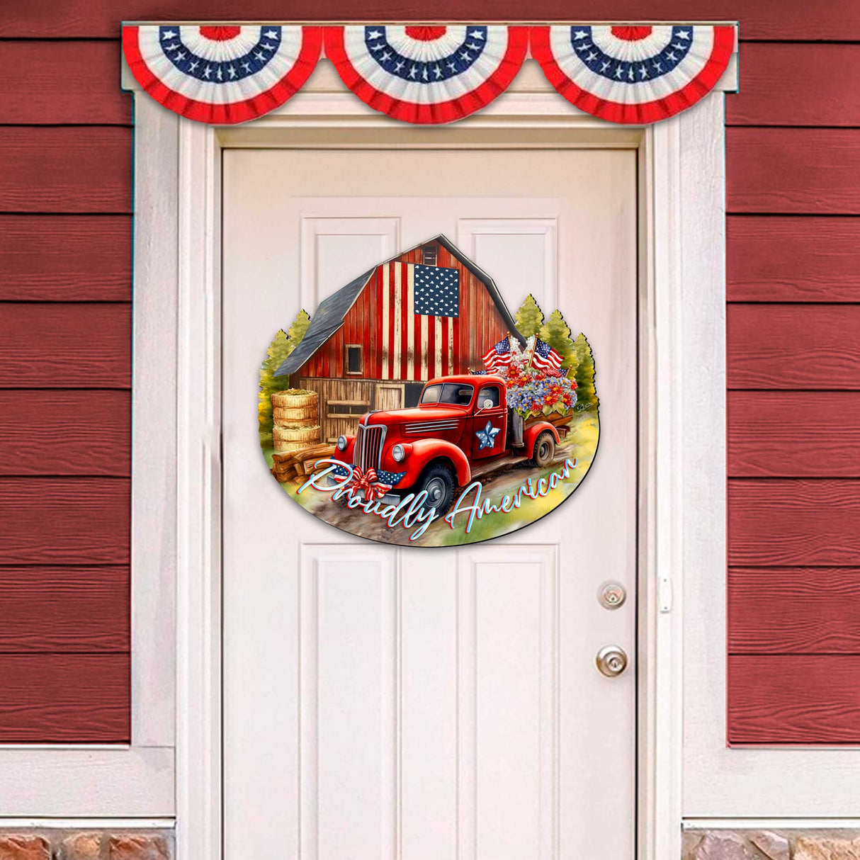 Decoración navideña americana para puertas de G. DeBrekht - Decoración navideña americana - 8652790H