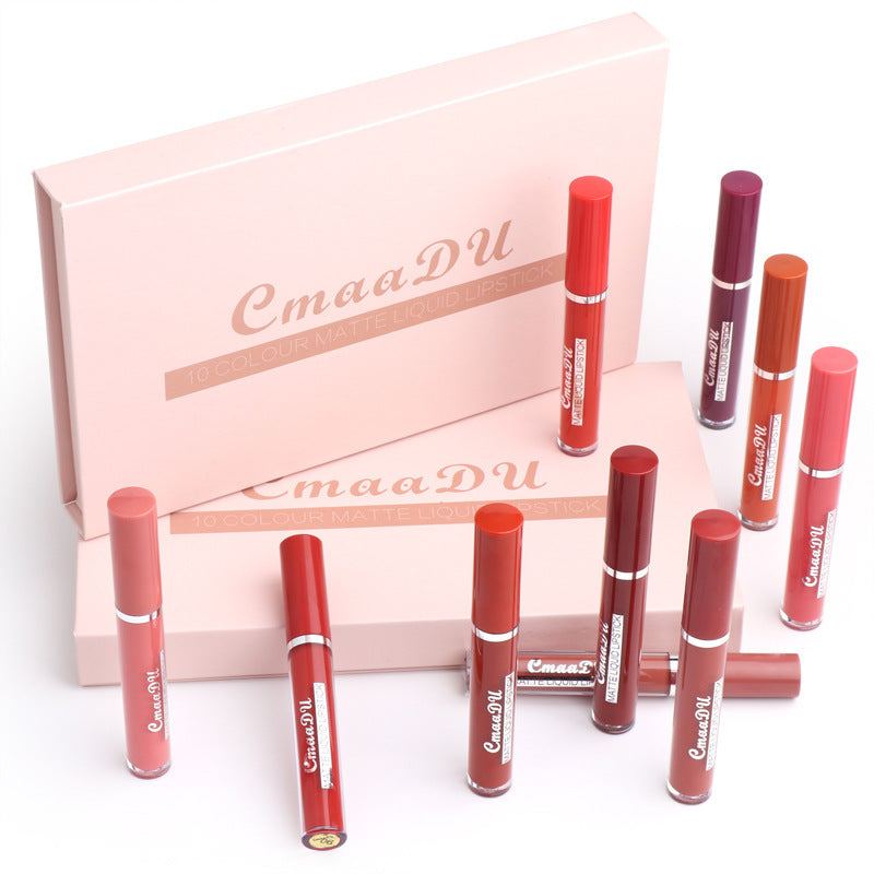 Women's Non-stick Cup Waterproof Matte Lipstick - Lootquake