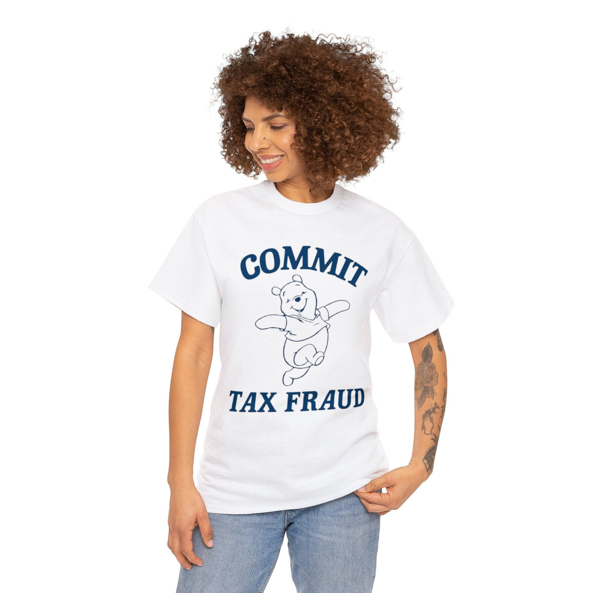 Camiseta "Cometer fraude fiscal"