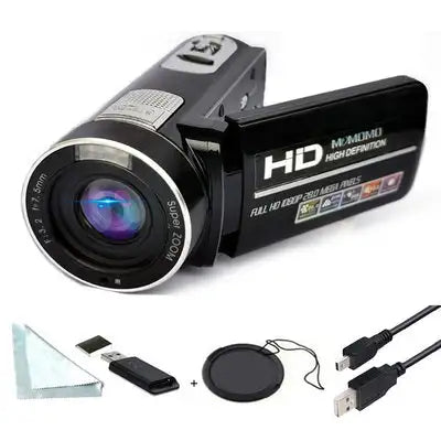 New Digital Camera With 3.0 Inch Rotating Screen HD 1080P V - Lootquake