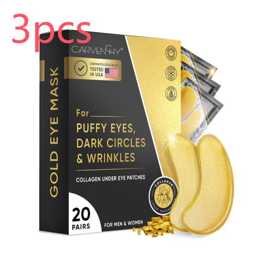 Eye Bag Removal Wrinkle Lifting And Tightening 24K Gold Eye Mask Patch - Lootquake