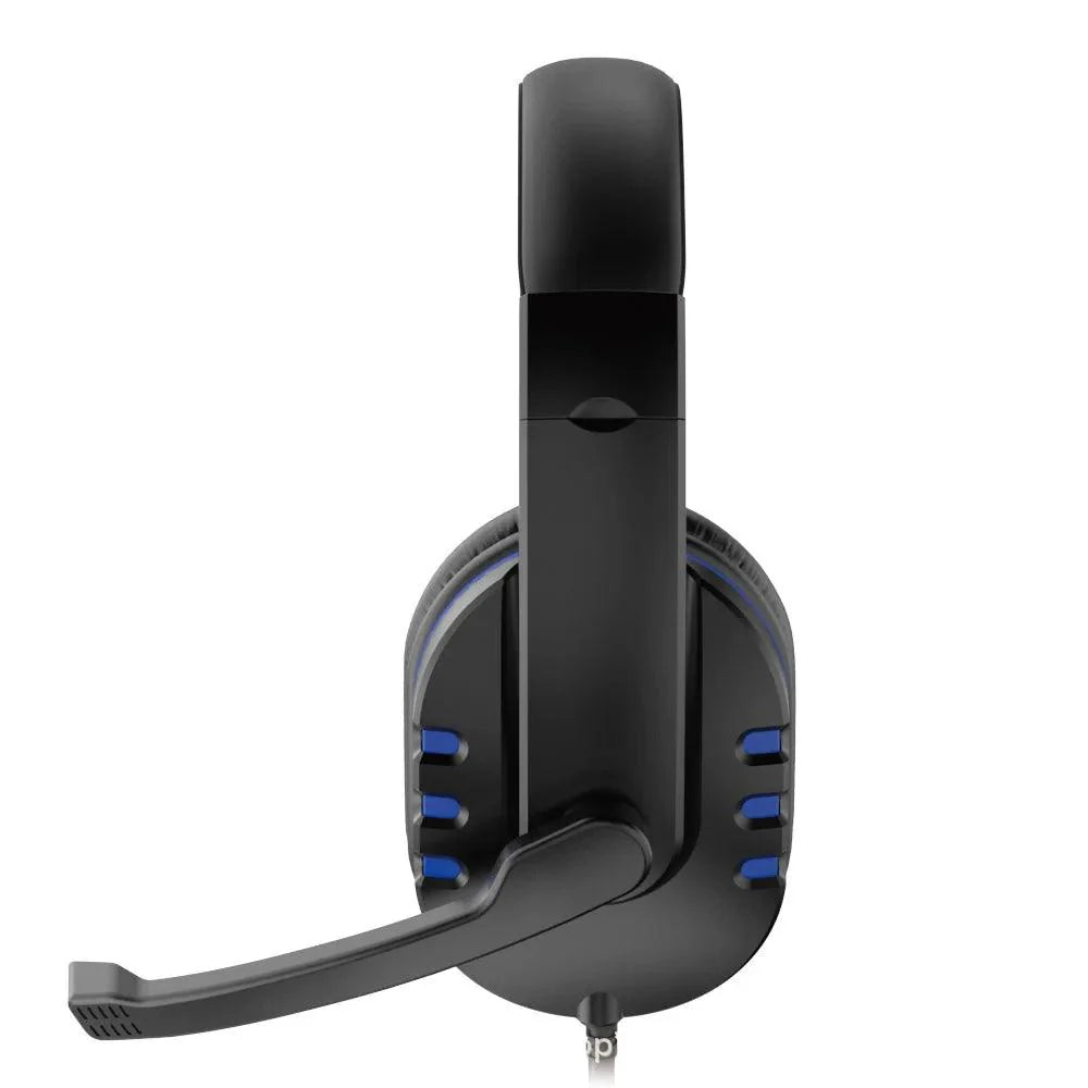 BrandName Gaming Headset - Noise-Cancelling 3.5mm Earphones with Microphone & Volume Control for PS4 & PC