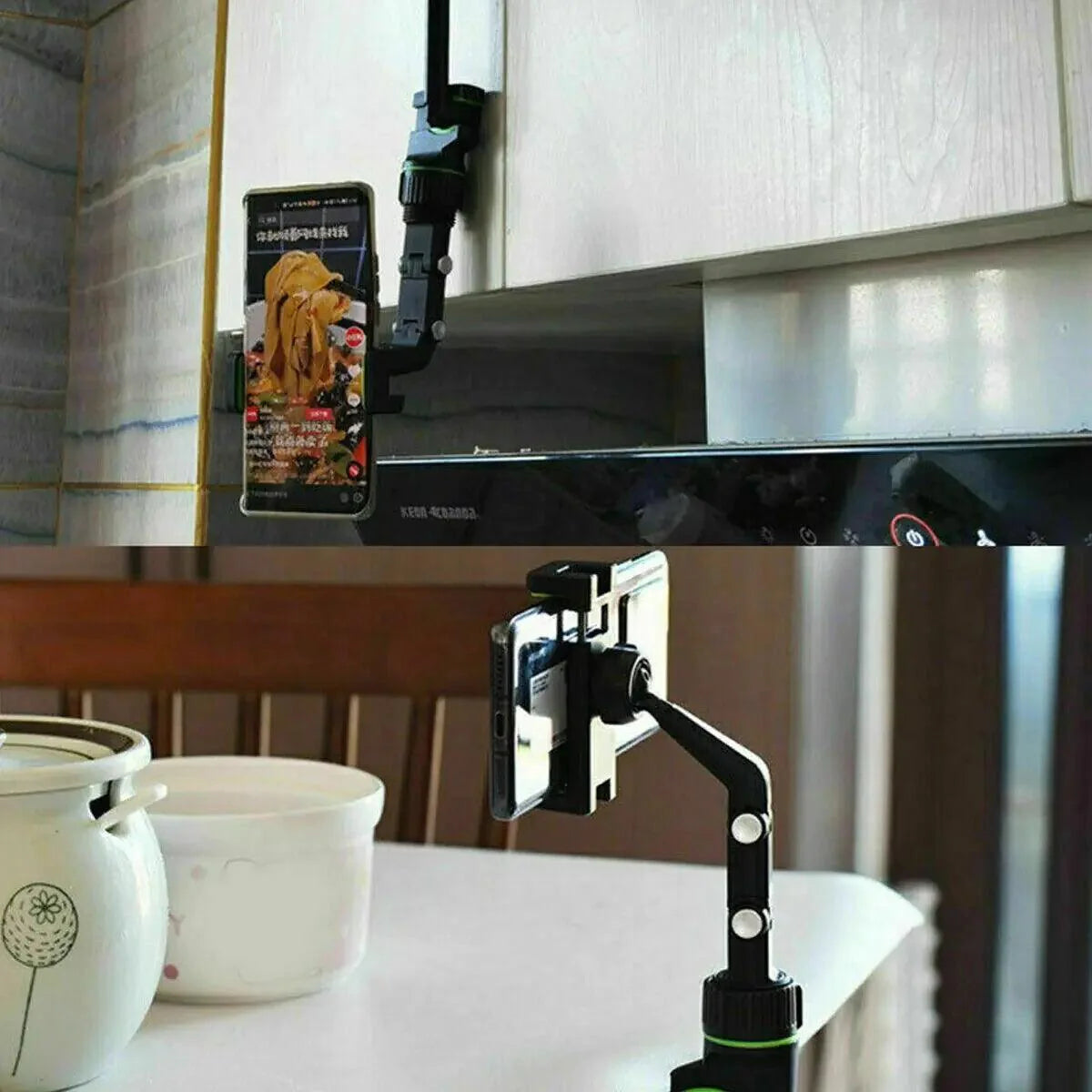 360° Adjustable Car Mirror Phone Mount