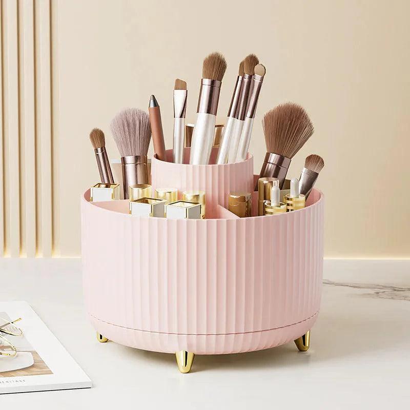 360° Swivel Makeup Brush Holder
