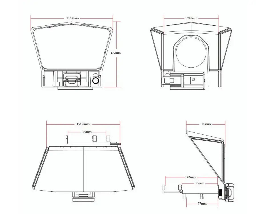 Portable small cell phone teleprompter - Lootquake