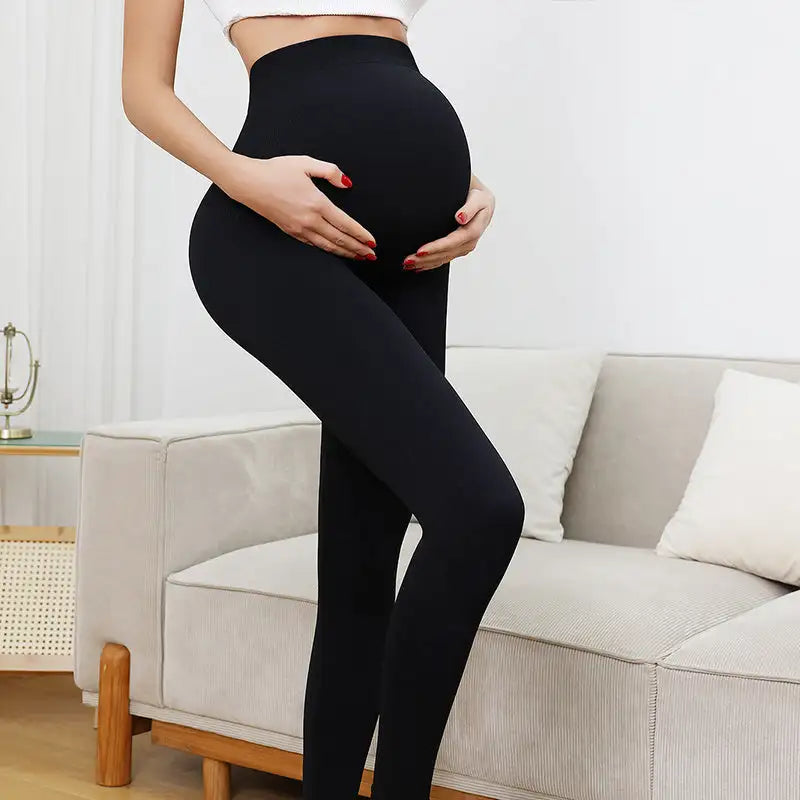 Women's Maternity Leggings Over The Belly Pregnancy Yoga Pants Active Wear Workout Leggings - Lootquake