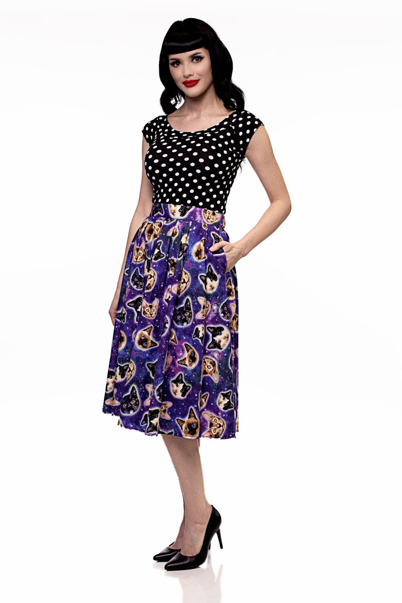Doris Skirt en Space Cats