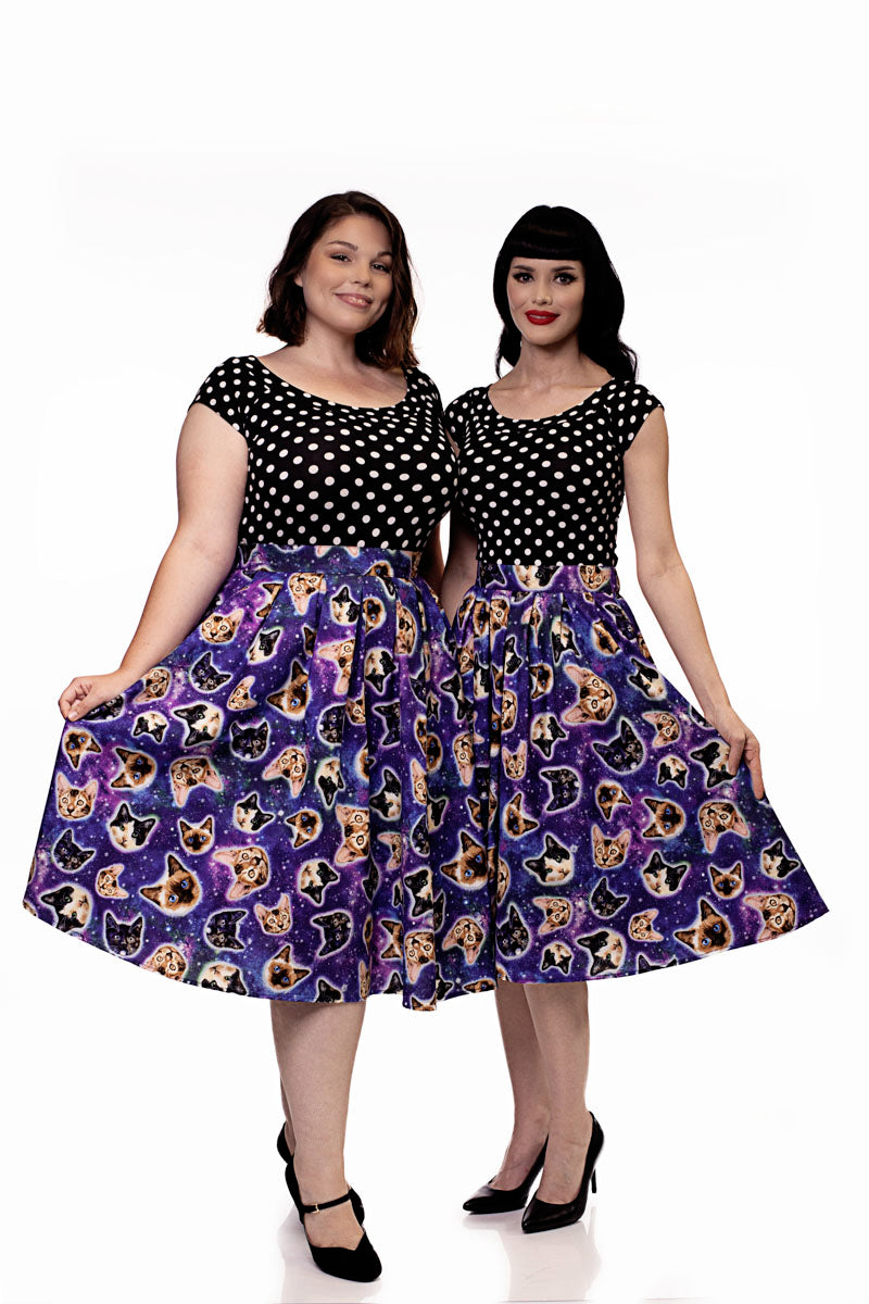 Doris Skirt en Space Cats