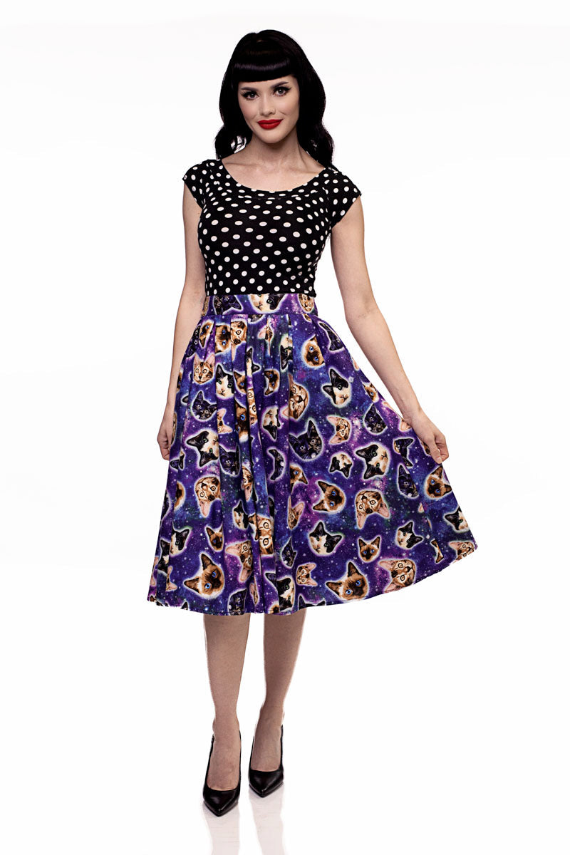 Doris Skirt en Space Cats
