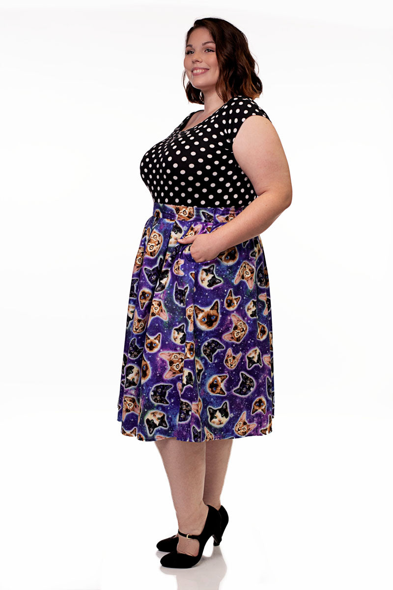 Doris Skirt en Space Cats