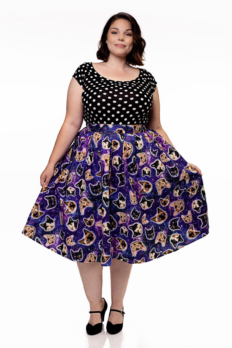 Doris Skirt en Space Cats