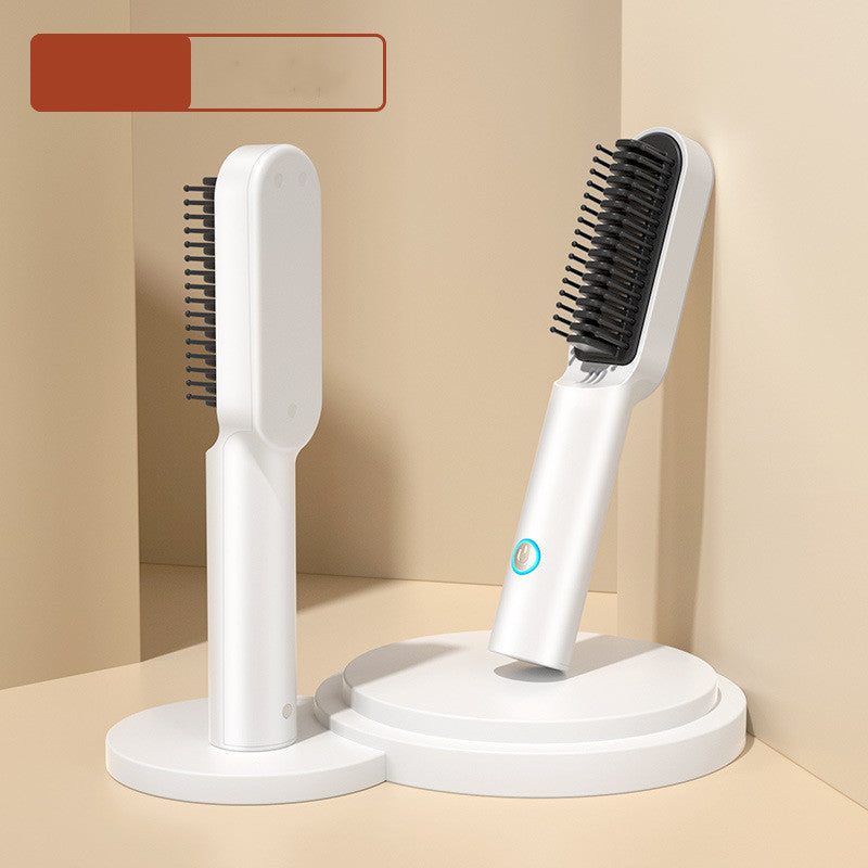 USB Rechargeable 2-In-1 Hair Dryer Brush