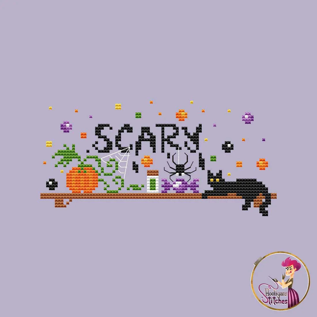Scary - PDF Cross Stitch Pattern