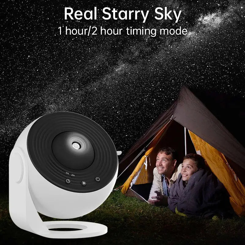 Night Light Galaxy Projector Starry Sky Projector 360 Rotate Planetarium Lamp For Kids Bedroom Valentines Day Gift Wedding Deco - Lootquake