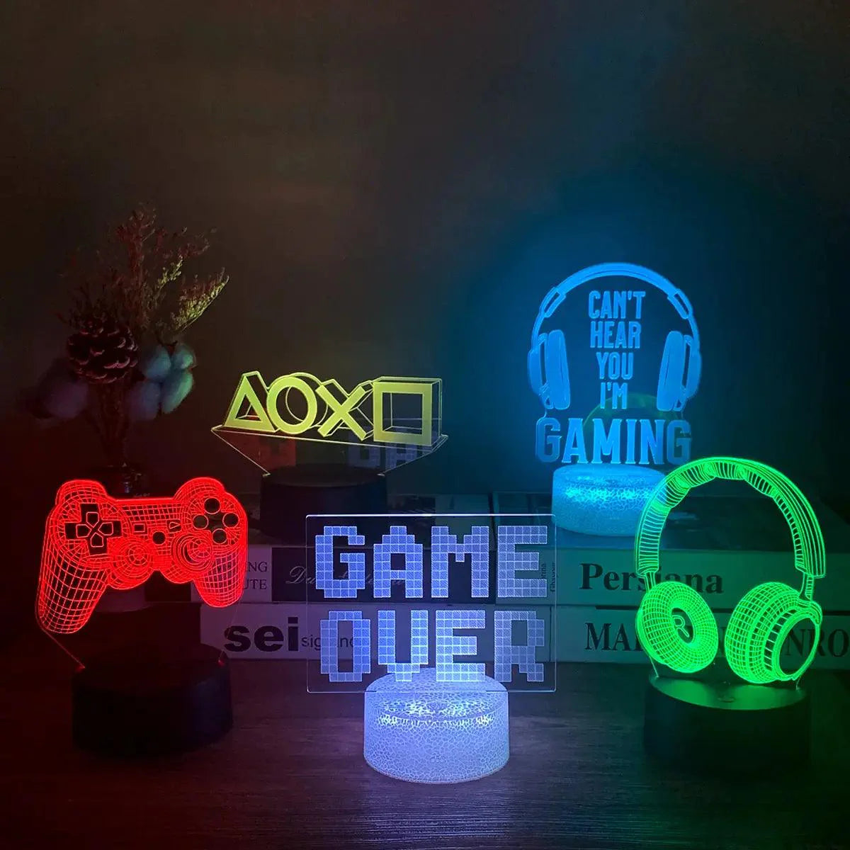 3D LED RGB Gamer Light