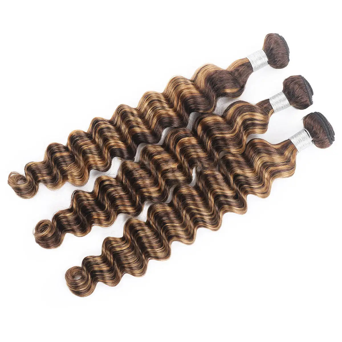 Ladies Curly Wig Intercolor Curtain New Hair Curtain - Lootquake