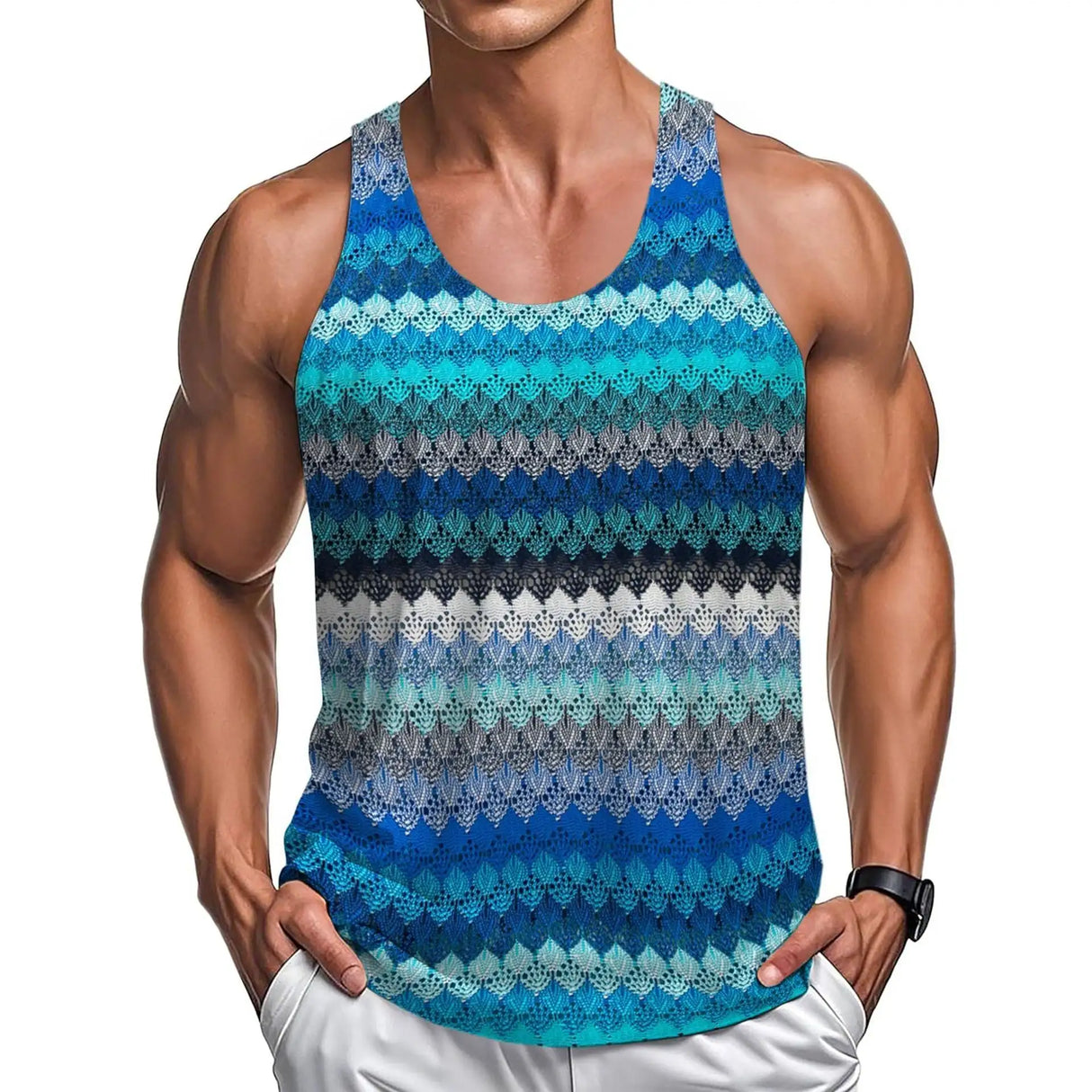 Casual Loose Men's Clothing Summer Lightweight Sports Fitness Vest - Lootquake