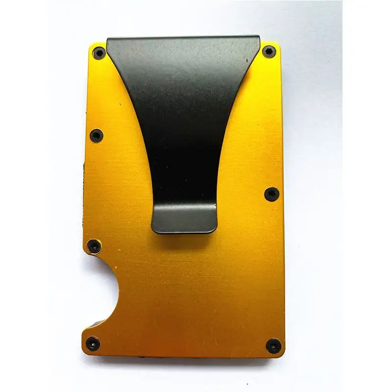 Durable Carbon Fiber Wallet for Men and Women, Aluminum Alloy Card Holder & Money Clip - Lootquake