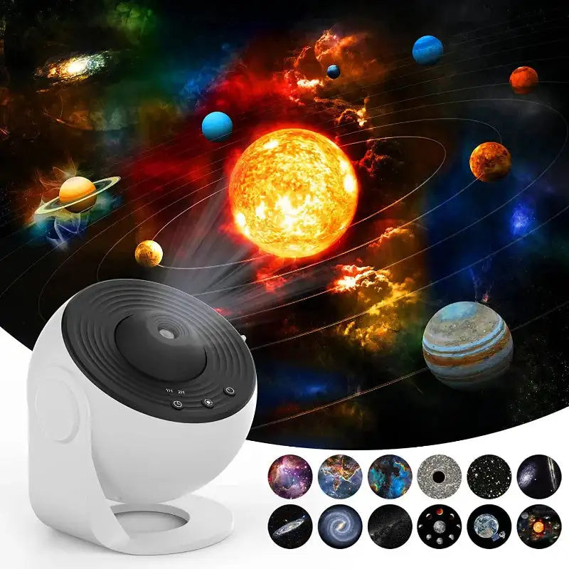Night Light Galaxy Projector Starry Sky Projector 360 Rotate Planetarium Lamp For Kids Bedroom Valentines Day Gift Wedding Deco - Lootquake