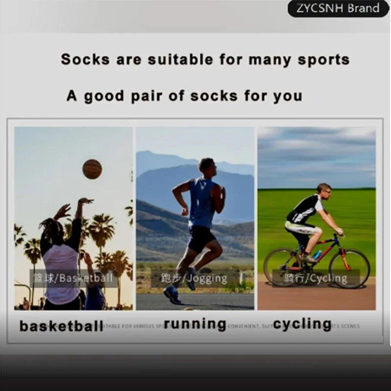 3Pair Professional Fitness Sports Socks Towel Bottom Non-Slip Running Socks Men Women Short Quick-Drying Basketball Training Sox