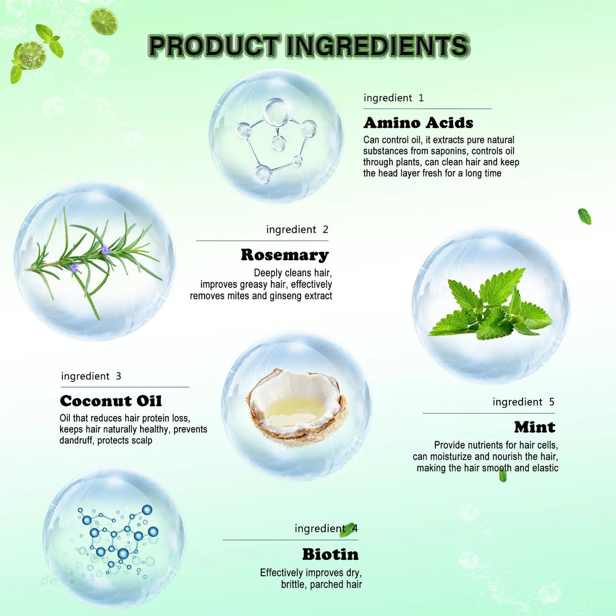 EELHOE Hair Enrichment Moisturizes Hair Repair Hair Root Thickening Hairline Strengthening Hair Treatment - Lootquake