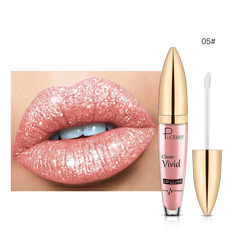 Pudaier Glitter Flip Matte Lip Gloss