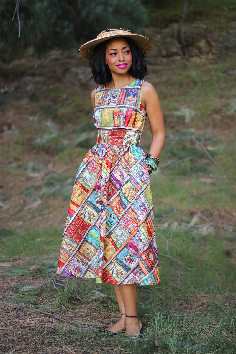 Vestido midi de cuentos de hadas